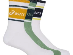 Hardlopen|Sokken>ASICS 3 PACK LOGO CREW SOCK Multi Colors