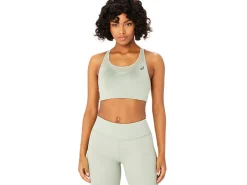 Kleding|Hardlopen>ASICS ACCELERATE BRA Olive Grey