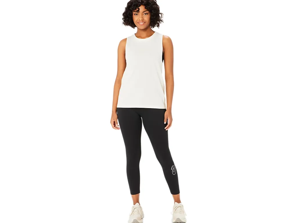 Tights & leggings|Broeken>ASICS LOGO 7/8 TIGHT Performance Black