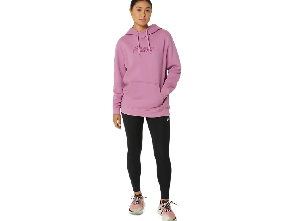 Shirts met lange mouwen|Bovenkleding>ASICS LOGO OTH HOODIE Soft Berry