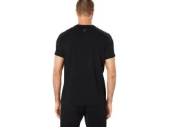 Shirts met korte mouwen|Bovenkleding>ASICS LOGO SS TEE Performance Black/Graphite Grey