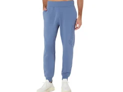 Broek|Broeken>ASICS LOGO SWEATPANT Denim Blue/Thunder Blue
