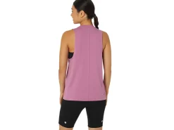 Shirts met korte mouwen|Tanktops>ASICS LOGO TANK Soft Berry