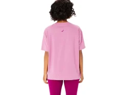 Shirts met korte mouwen|Bovenkleding>ASICS LOGO TEE Soft Berry