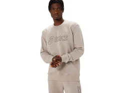 Hoodies en sweatshirts|Shirts met lange mouwen>ASICS SWEATSHIRT Moonrock/Graphite Grey