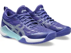 Netbal|Squash & badminton>ASICS BLAST FF 3 Eggplant/Aquamarine