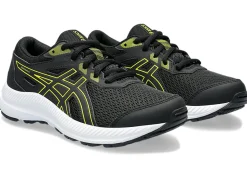Hardloopschoenen|Hardlopen>ASICS CONTEND 8 GS Black/Bright Yellow