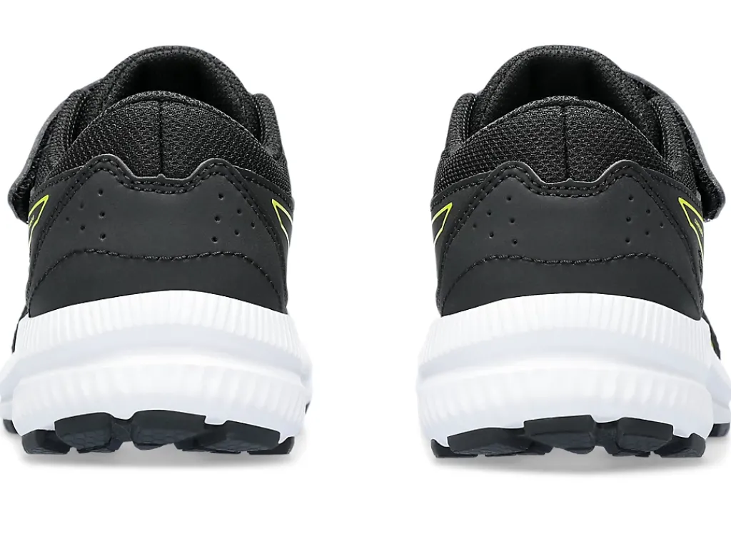 Hardloopschoenen|Hardlopen>ASICS CONTEND 8 PS Black/Bright Yellow