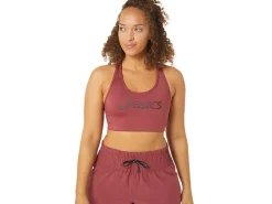 Kleding|Hardlopen>ASICS CORE LOGO BRA Brisket Red/Port Royal