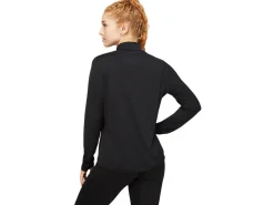 Kleding|Hardlopen>ASICS CORE LS 1/2 ZIP TOP Performance Black