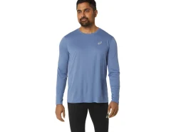 Kleding|Hardlopen>ASICS CORE LS TOP Denim Blue