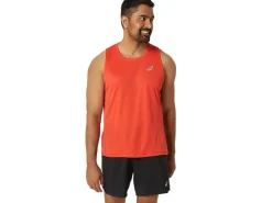 Kleding|Hardlopen>ASICS CORE SINGLET True Red
