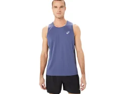 Kleding|Hardlopen>ASICS CORE SINGLET Thunder Blue