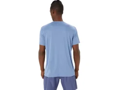 Kleding|Hardlopen>ASICS CORE SS TOP Denim Blue