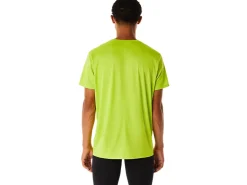 Kleding|Hardlopen>ASICS CORE SS TOP Lime Zest