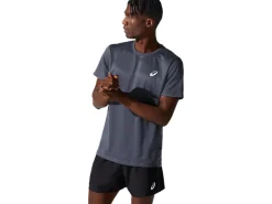 Kleding|Hardlopen>ASICS CORE SS TOP Carrier Grey