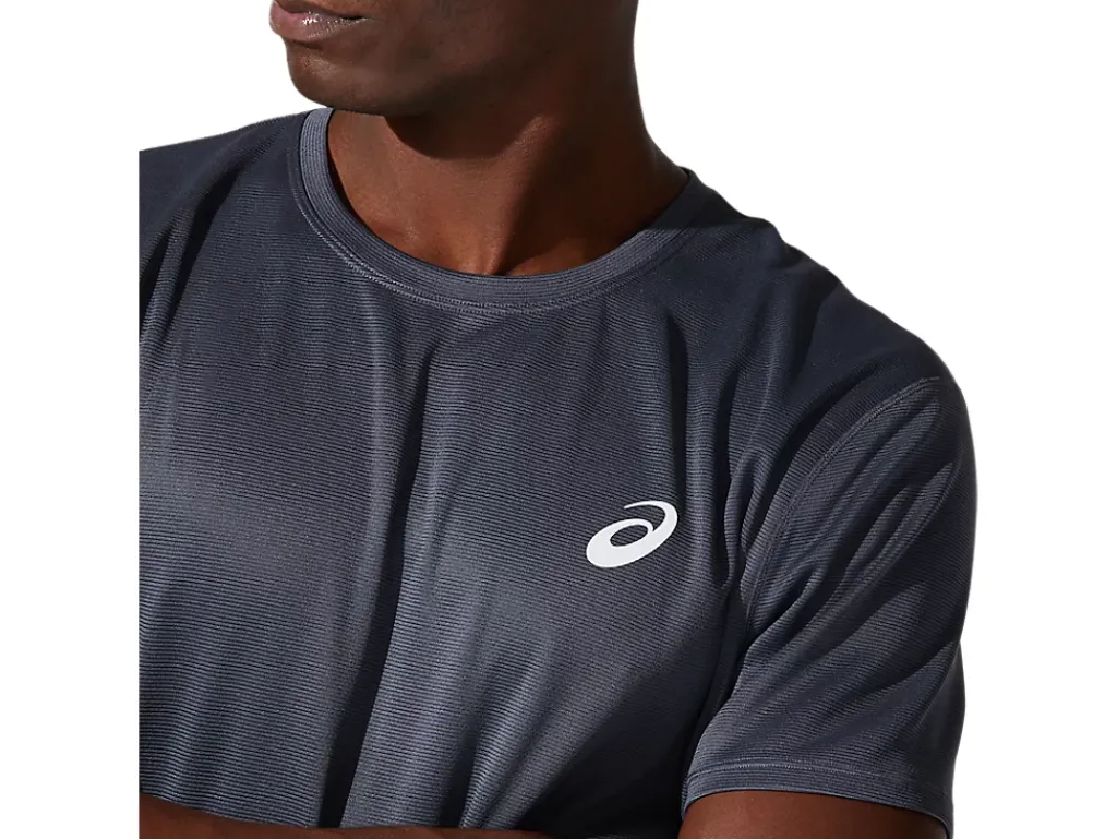 Kleding|Hardlopen>ASICS CORE SS TOP Carrier Grey