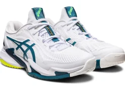 COURT FF™|Tennisschoenen>ASICS COURT FF 3 White/Gris Blue