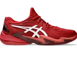 COURT FF™|Tennisschoenen>ASICS COURT FF 3 NOVAK Cranberry/White