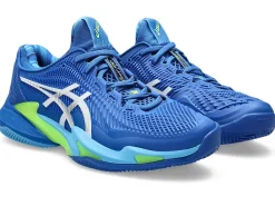 COURT FF™|Tennisschoenen>ASICS COURT FF 3 NOVAK CLAY Tuna Blue/White