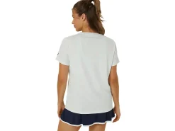 Kleding|Shirts met korte mouwen>ASICS COURT GRAPHIC TEE Pale Mint