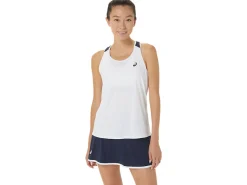 Kleding|Tennis>ASICS COURT TANK Brilliant White/Midnight