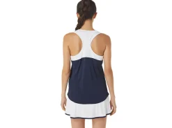 Kleding|Tennis>ASICS COURT TANK Midnight/Brilliant White