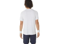 Kleding|Tennis>ASICS COURT TENNIS GRAPHIC TEE Brilliant White