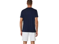 Kleding|Tennis>ASICS COURT TENNIS GRAPHIC TEE Midnight