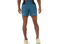 Kleding|Trail running>ASICS FUJITRAIL ALL OVER PRINT 5IN SHORT Magnetic Blue/Performance Black