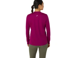 Kleding|Trail running>ASICS FUJITRAIL LOGO LS TOP Blackberry/Birch
