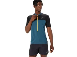 Kleding|Trail running>ASICS FUJITRAIL SS TOP Magnetic Blue/Performance Black