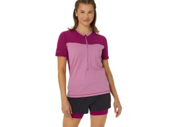 Kleding|Trail running>ASICS FUJITRAIL SS TOP Soft Berry/Blackberry