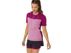 Kleding|Trail running>ASICS FUJITRAIL SS TOP Soft Berry/Blackberry