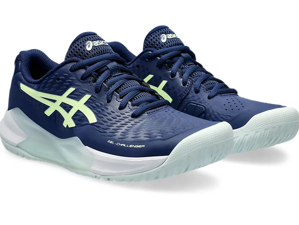 Tennisschoenen|Tennis>ASICS GEL-CHALLENGER 14 Blue Expanse/Illuminate Yellow