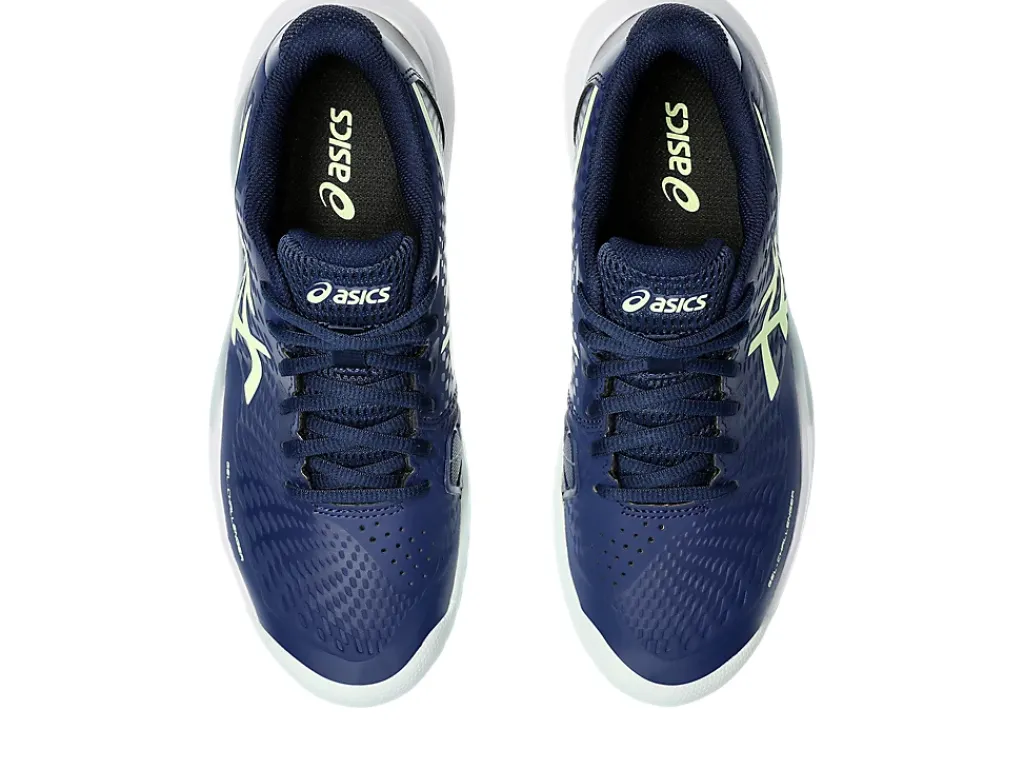 Tennisschoenen|Tennis>ASICS GEL-CHALLENGER 14 Blue Expanse/Illuminate Yellow