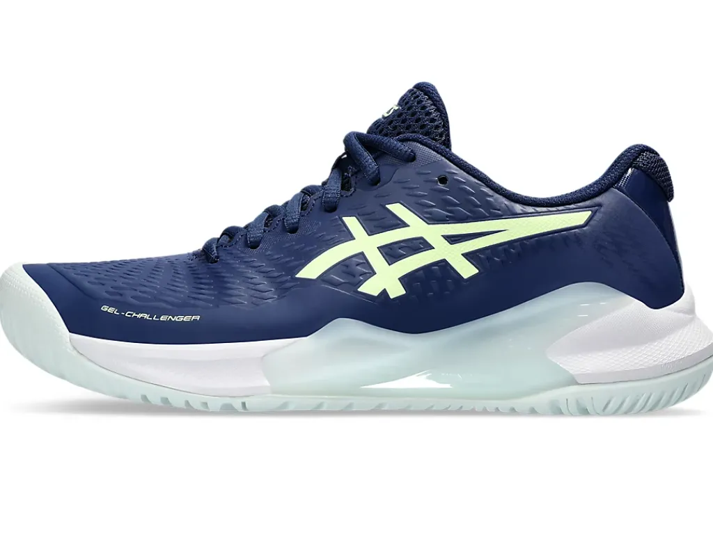 Tennisschoenen|Tennis>ASICS GEL-CHALLENGER 14 Blue Expanse/Illuminate Yellow