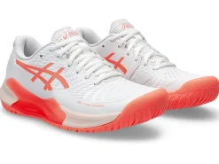 Tennisschoenen|Tennis>ASICS GEL-CHALLENGER 14 White/Sun Coral