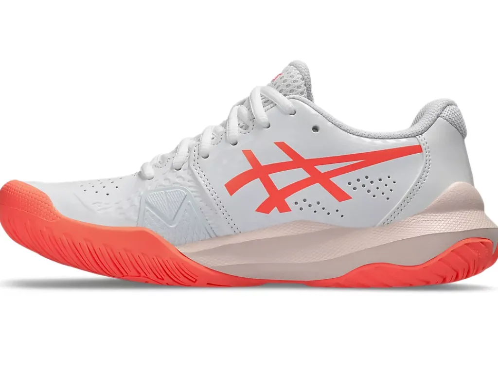 Tennisschoenen|Tennis>ASICS GEL-CHALLENGER 14 White/Sun Coral
