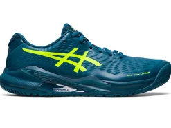 Tennisschoenen|Tennis>ASICS GEL-CHALLENGER 14 Restful Teal/Safety Yellow