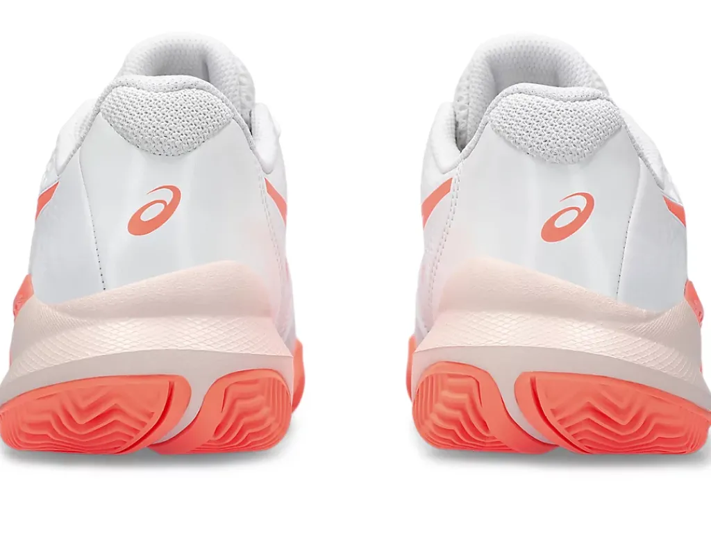 Tennisschoenen|Tennis>ASICS GEL-CHALLENGER 14 CLAY White/Sun Coral