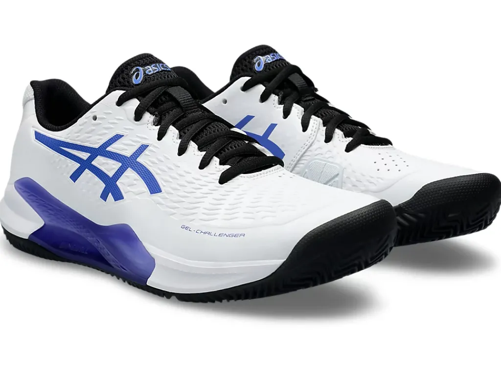 Tennisschoenen|Tennis>ASICS GEL-CHALLENGER 14 CLAY White/Sapphire