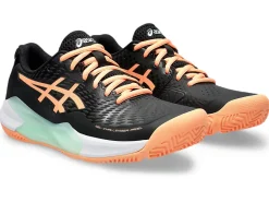 Padel|Padel>ASICS GEL-CHALLENGER 14 PADEL Black/Bright Sunstone