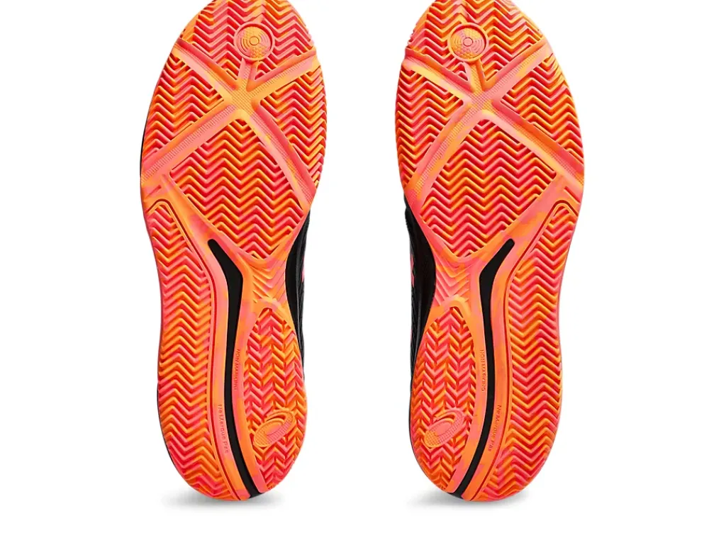 Padel|Padel>ASICS GEL-CHALLENGER 14 PADEL Black/Blazing Coral