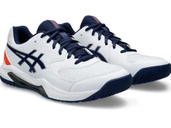Tennisschoenen|Tennis>ASICS GEL-DEDICATE 8 White/Blue Expanse