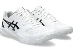 Tennisschoenen|Tennis>ASICS GEL-DEDICATE 8 CLAY White/Black