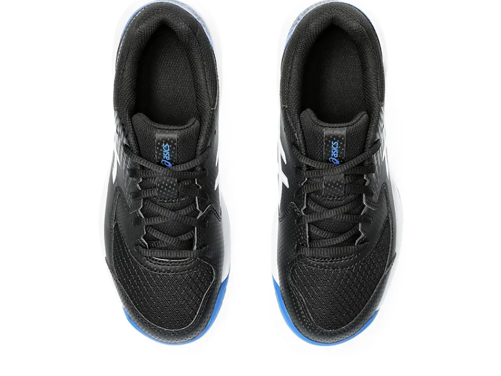 Tennisschoenen|Tennis>ASICS GEL-DEDICATE 8 GS Black/Tuna Blue
