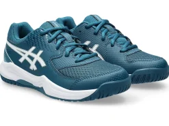Tennisschoenen|Tennis>ASICS GEL-DEDICATE 8 GS Restful Teal/White