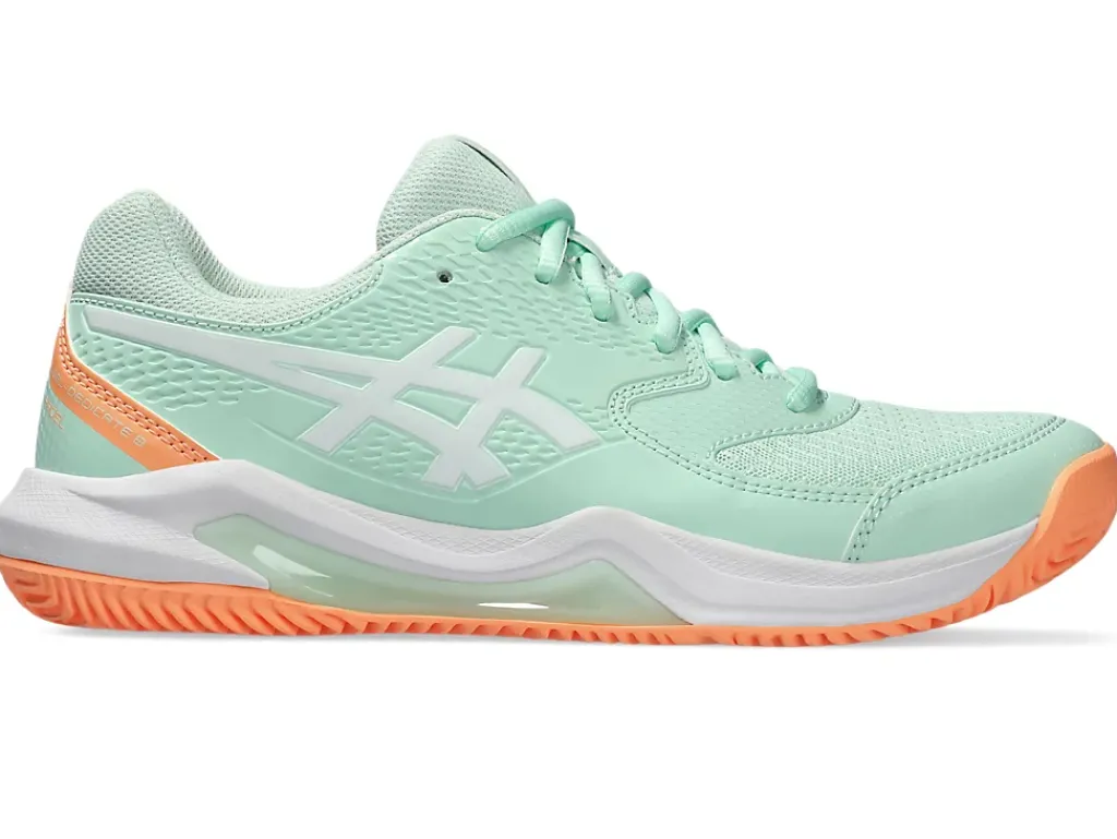 Padel|Padel>ASICS GEL-DEDICATE 8 PADEL Mint Tint/White