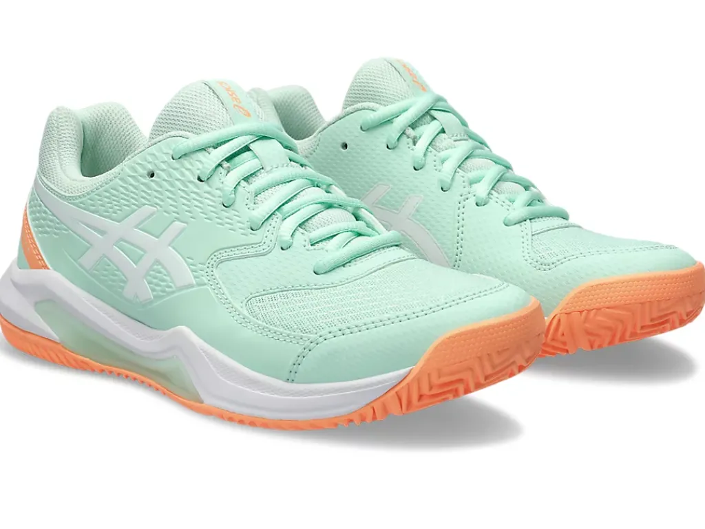 Padel|Padel>ASICS GEL-DEDICATE 8 PADEL Mint Tint/White